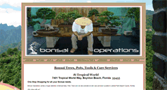 Desktop Screenshot of bonsaiops.com
